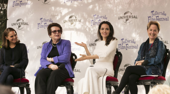 Natalie Portman, Billie Jean King, Angelina Jolie and Alice Waters